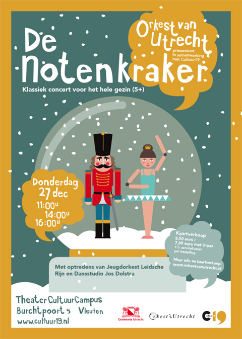 Orkest van Utrecht speelt De Notenkraker